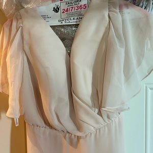 Anthropologie bridesmaids dress